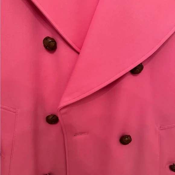 Burberry Pink Trench Coat
